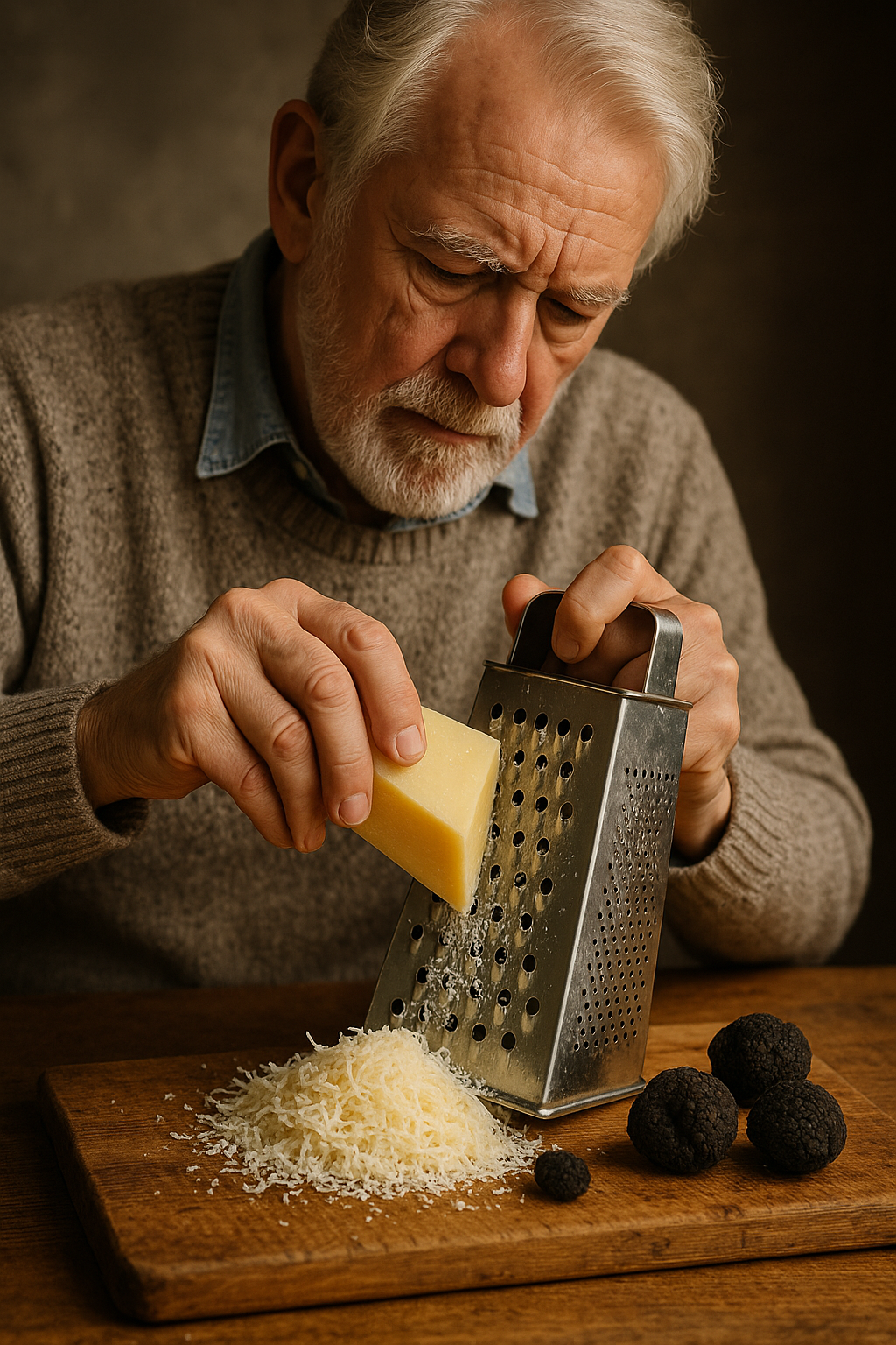 Truffle & Cheese Product - Premium cheese and truffle blend